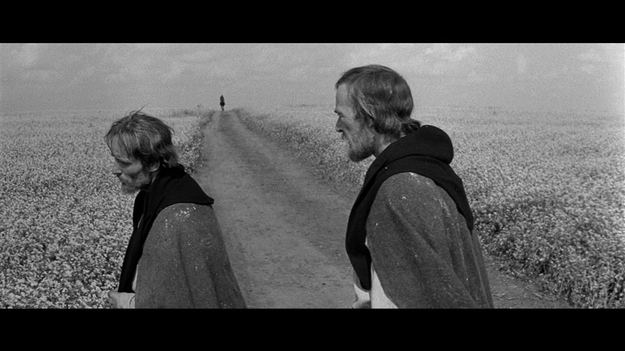 Screen capture from Andrei Rublev