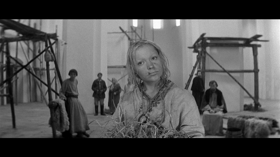 Screen capture from Andrei Rublev