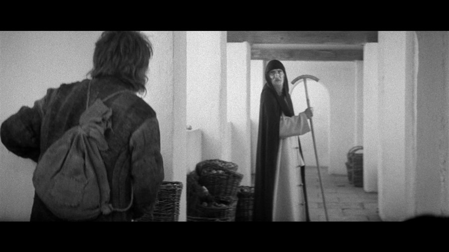 Screen capture from Andrei Rublev
