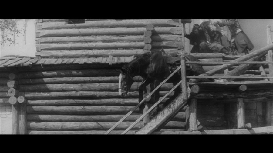 Screen capture from Andrei Rublev