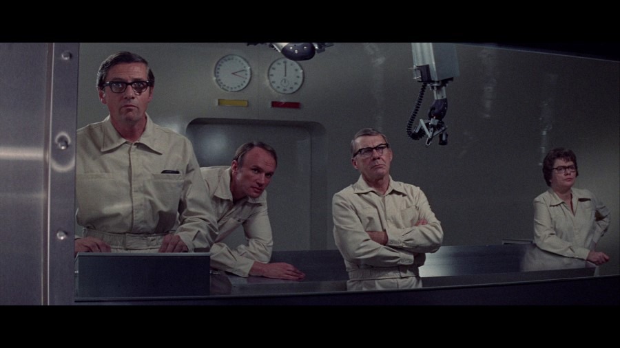 Screen capture from The Andromeda Strain