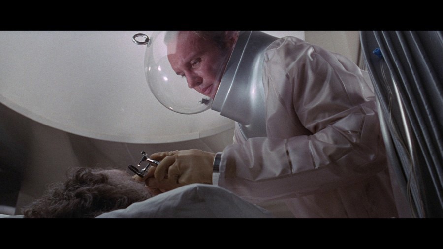 Screen capture from The Andromeda Strain
