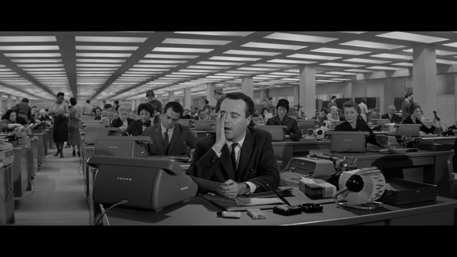 Screen capture from The Apartment
