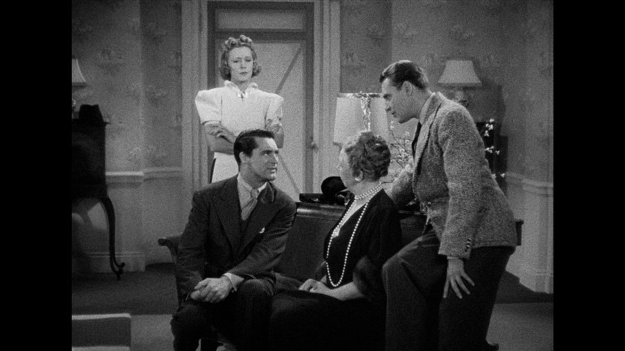 Screen capture from The Awful Truth