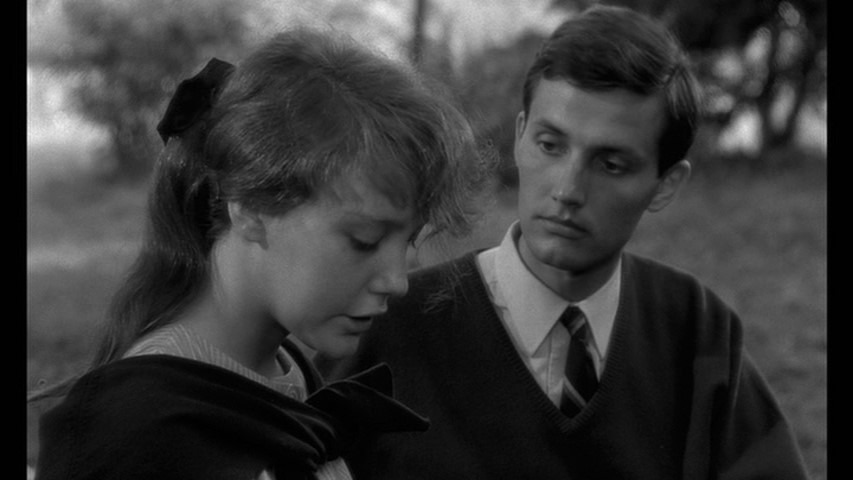 Screen capture from Au hasard Balthazar