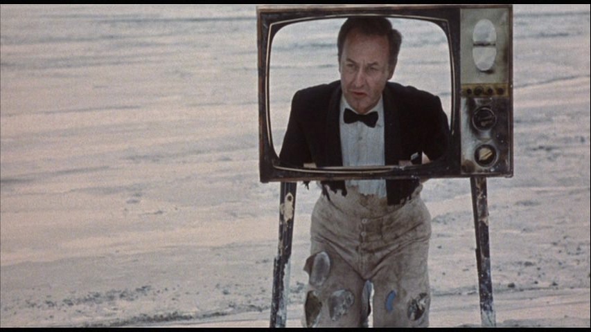 Screen capture from The Bed Sitting Room