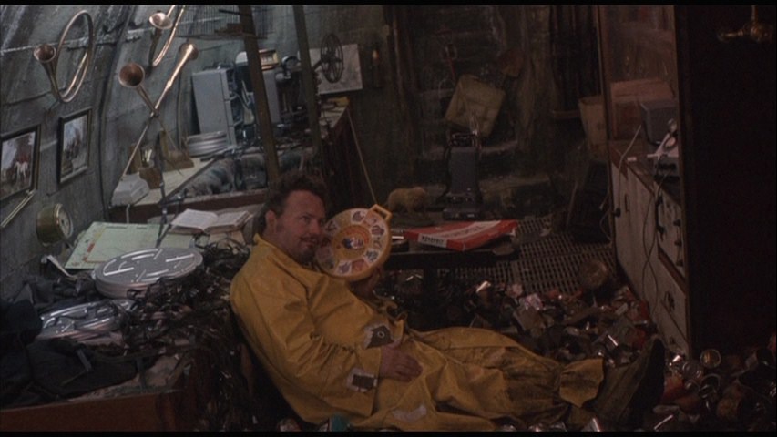 Screen capture from The Bed Sitting Room