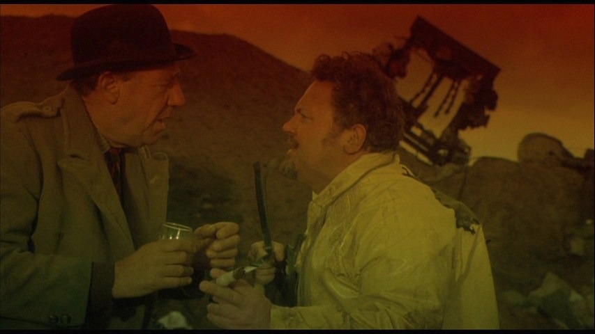 Screen capture from The Bed Sitting Room