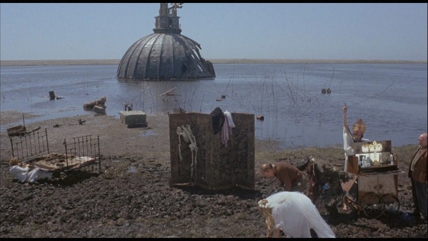 Screen capture from The Bed Sitting Room