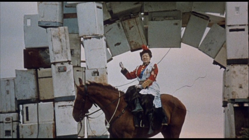 Screen capture from The Bed Sitting Room