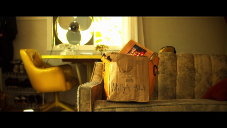 Screen capture from Bellflower