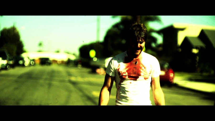Screen capture from Bellflower