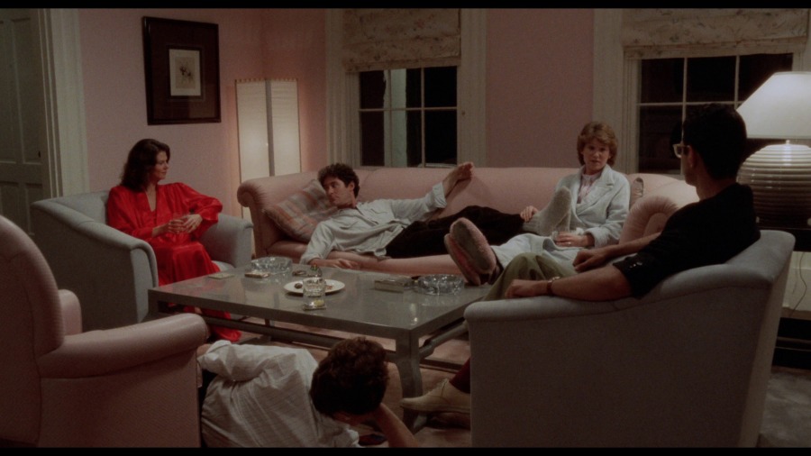 Screen capture from The Big Chill