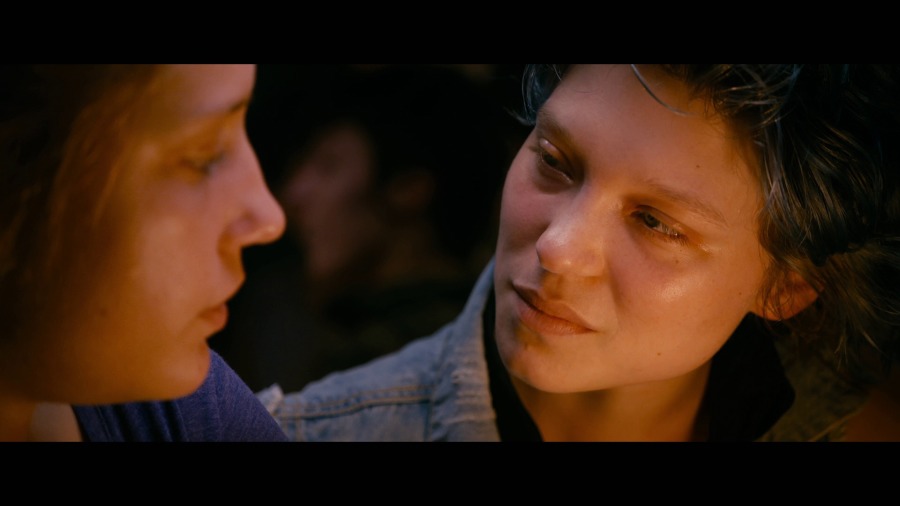 Screen capture from Blue Is the Warmest Color