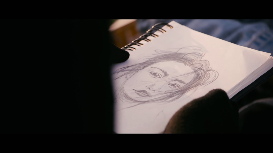 Screen capture from Blue Is the Warmest Color
