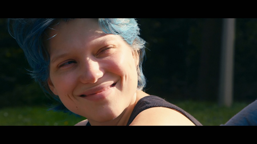 Screen capture from Blue Is the Warmest Color