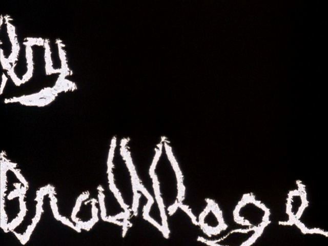 Screen capture from By Brakhage: An Anthology
