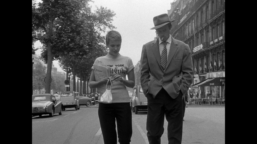 Screen capture from Breathless