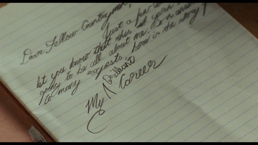 Screen capture from My Brilliant Career