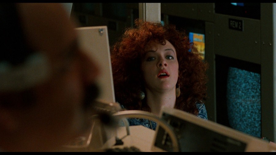Screen capture from Broadcast News