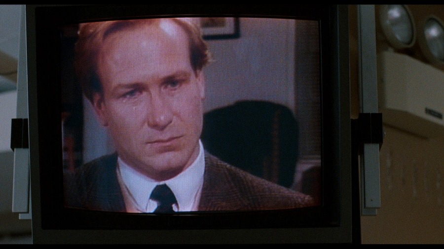 Screen capture from Broadcast News