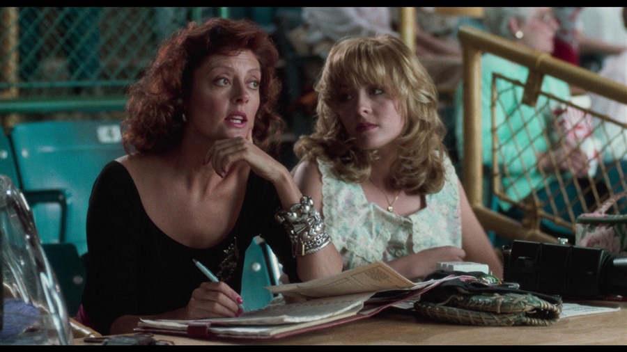 Screen capture from Bull Durham