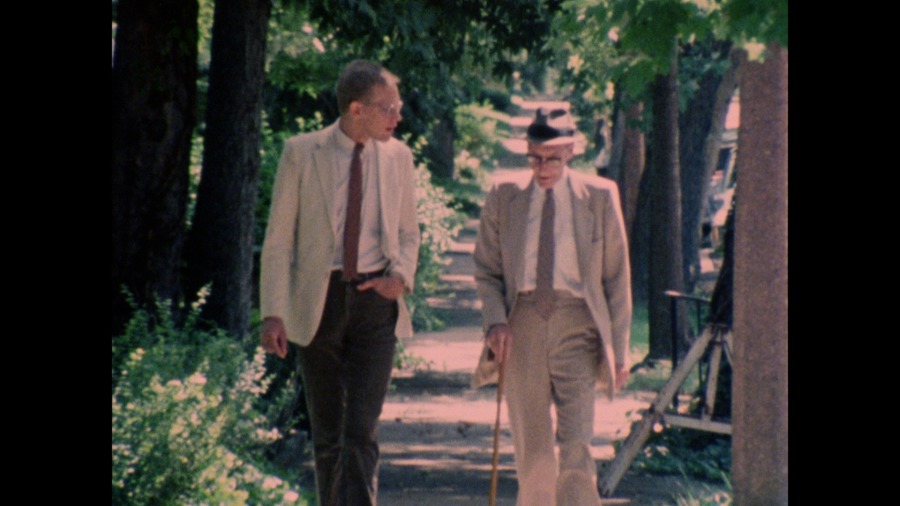 Screen capture from Burroughs: The Movie