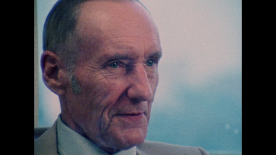 Screen capture from Burroughs: The Movie