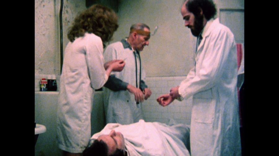 Screen capture from Burroughs: The Movie