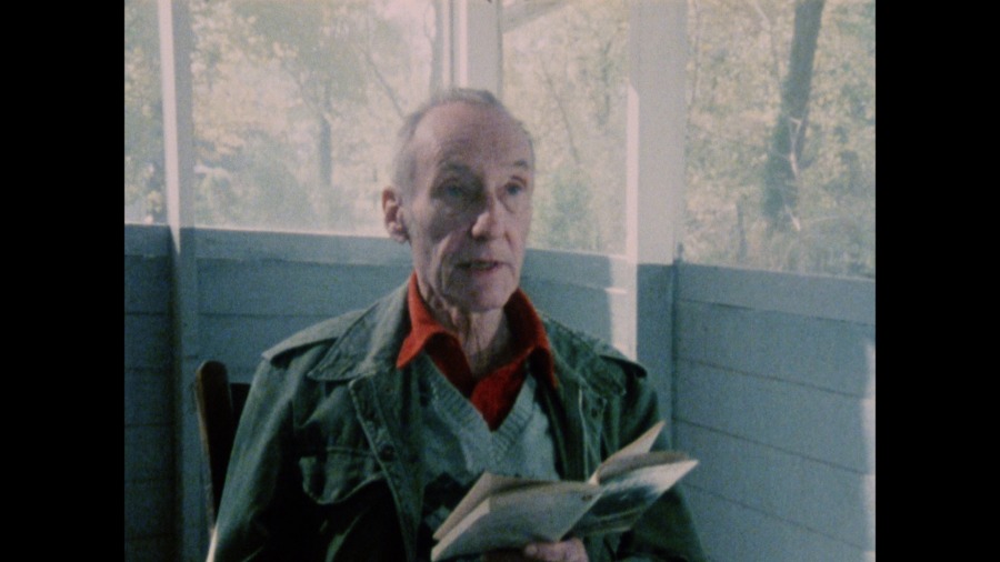 Screen capture from Burroughs: The Movie