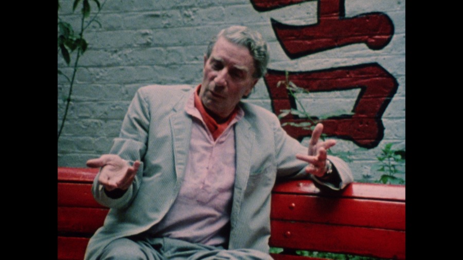 Screen capture from Burroughs: The Movie