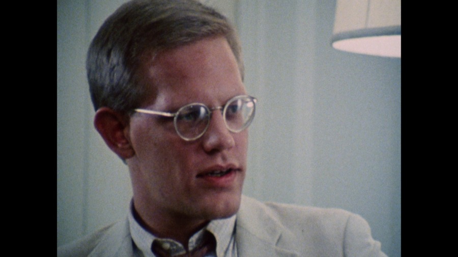 Screen capture from Burroughs: The Movie
