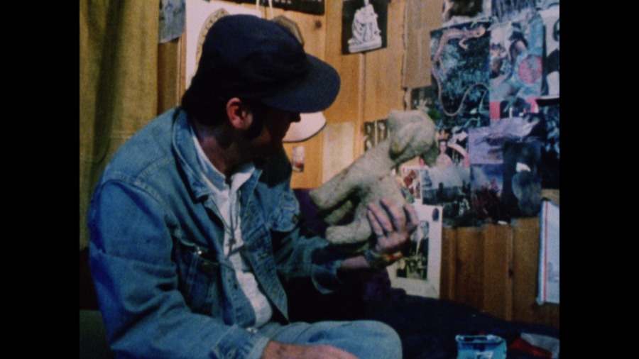 Screen capture from Burroughs: The Movie
