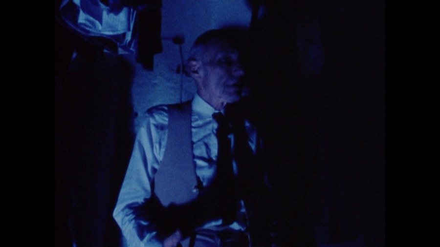 Screen capture from Burroughs: The Movie