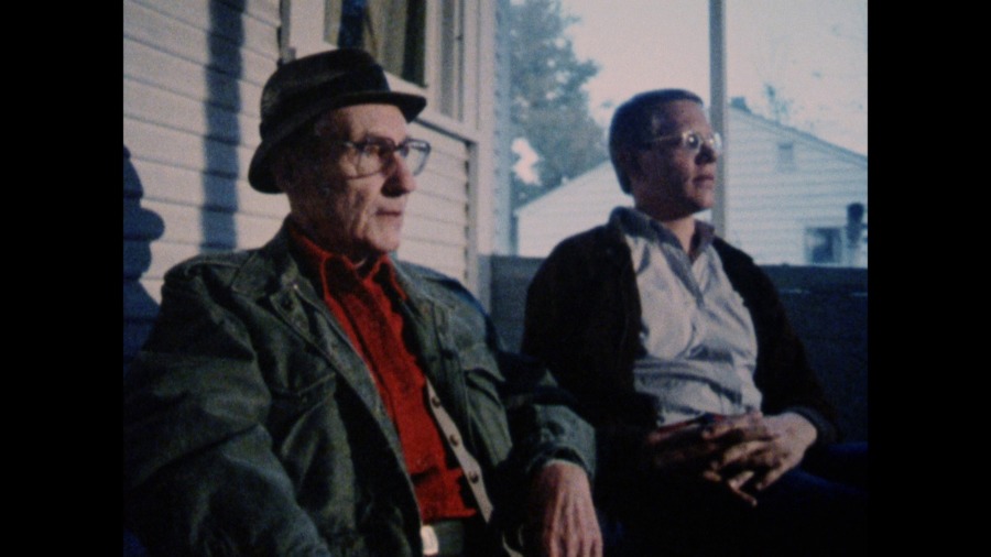 Screen capture from Burroughs: The Movie