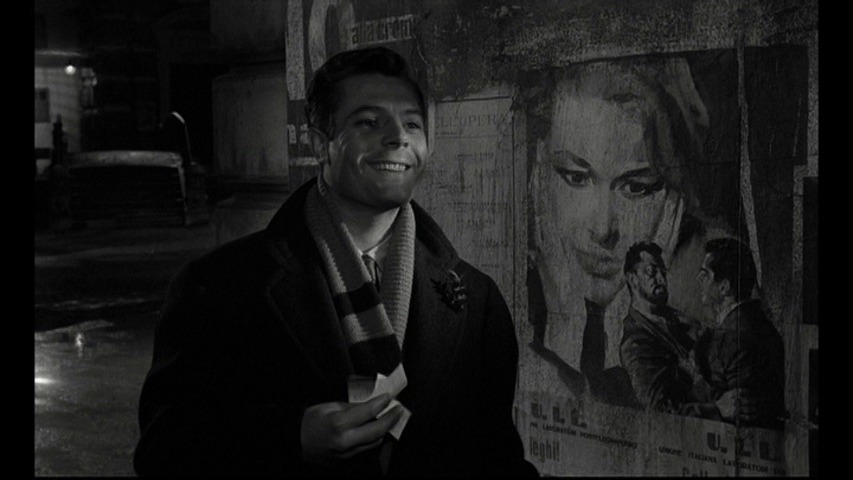 Screen capture from Le notti bianche