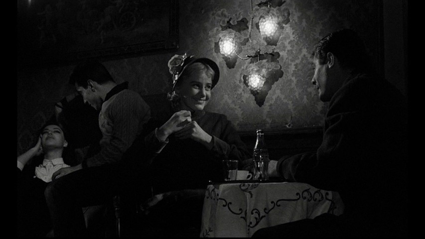 Screen capture from Le notti bianche