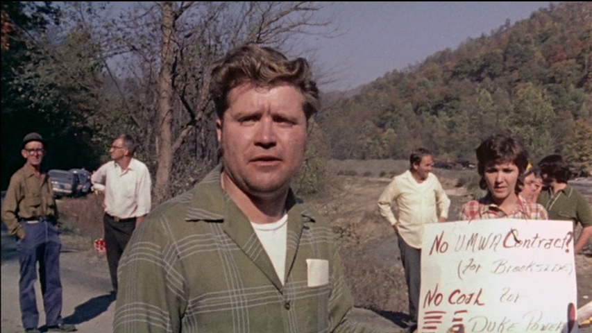 Screen capture from Harlan County USA