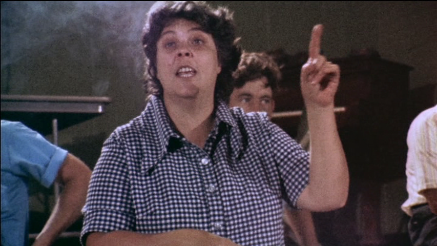 Screen capture from Harlan County USA