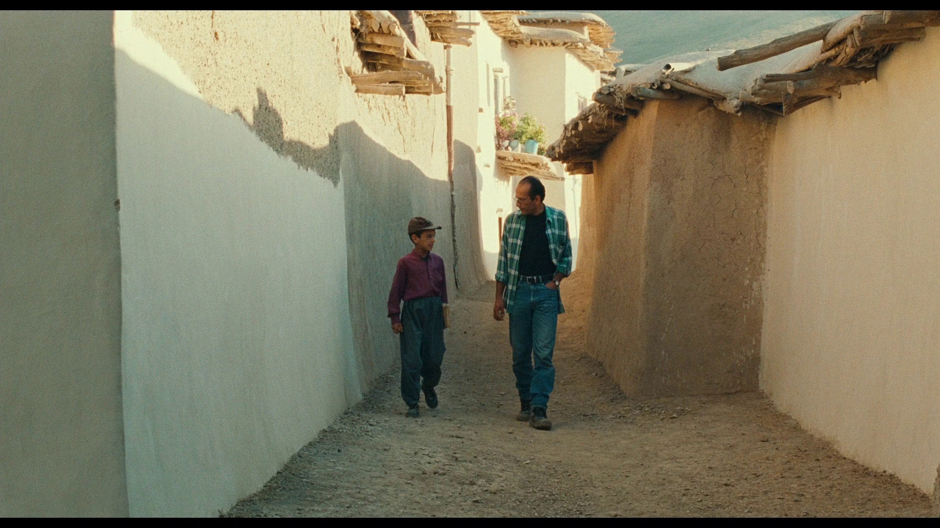 Screen capture from The Wind Will Carry Us