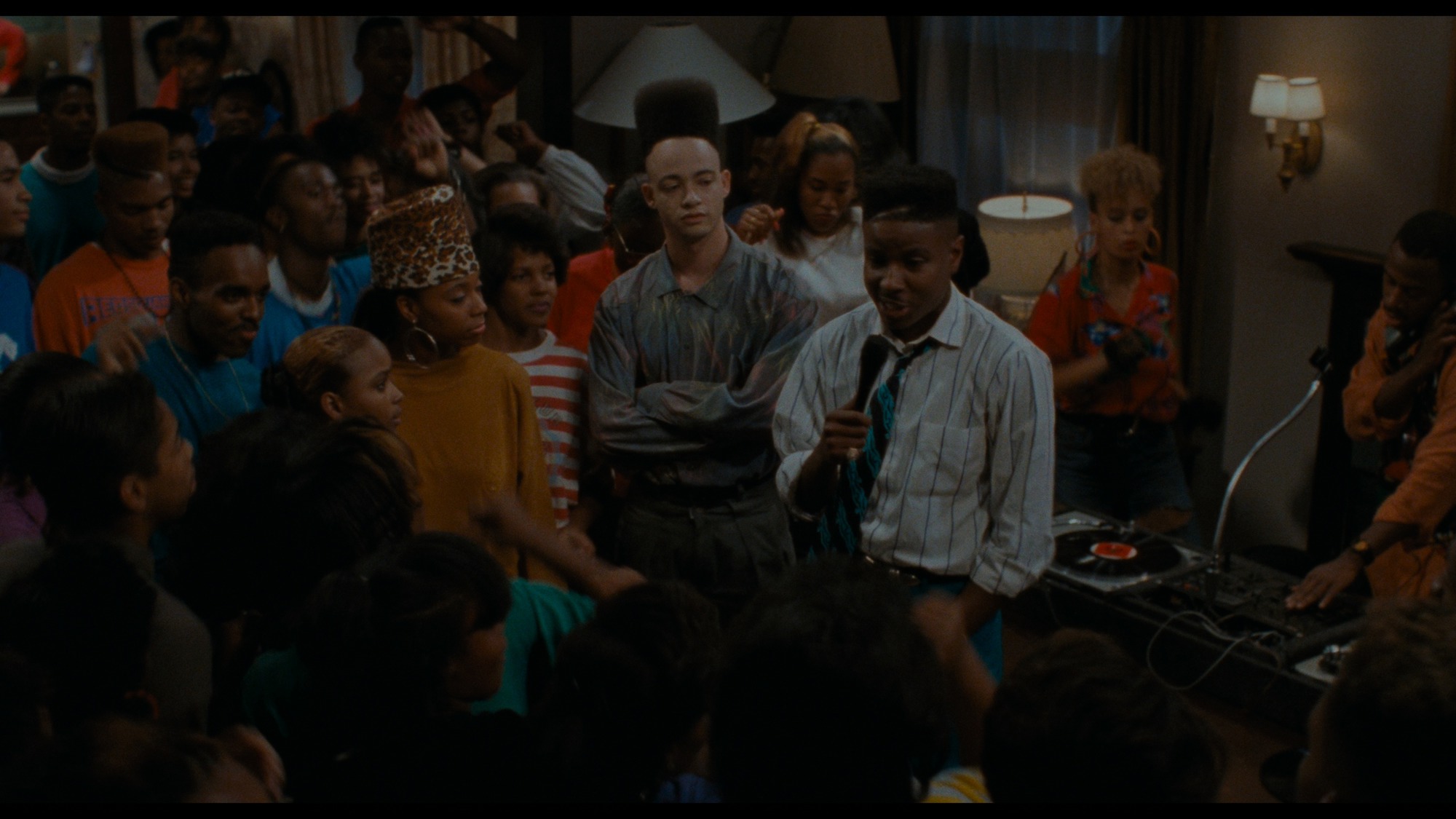 Screen capture from House Party