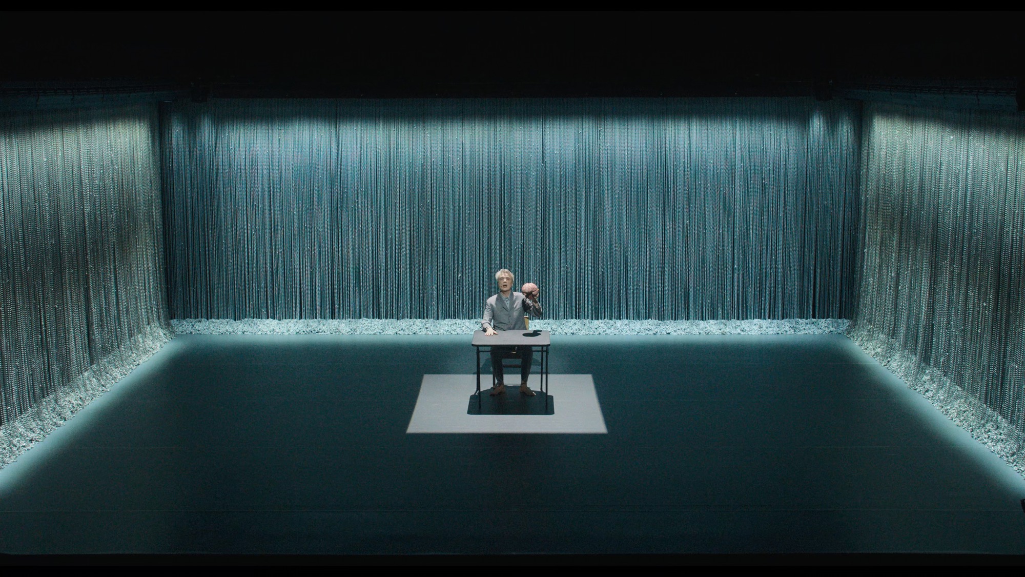 Screen capture from David Byrne's American Utopia