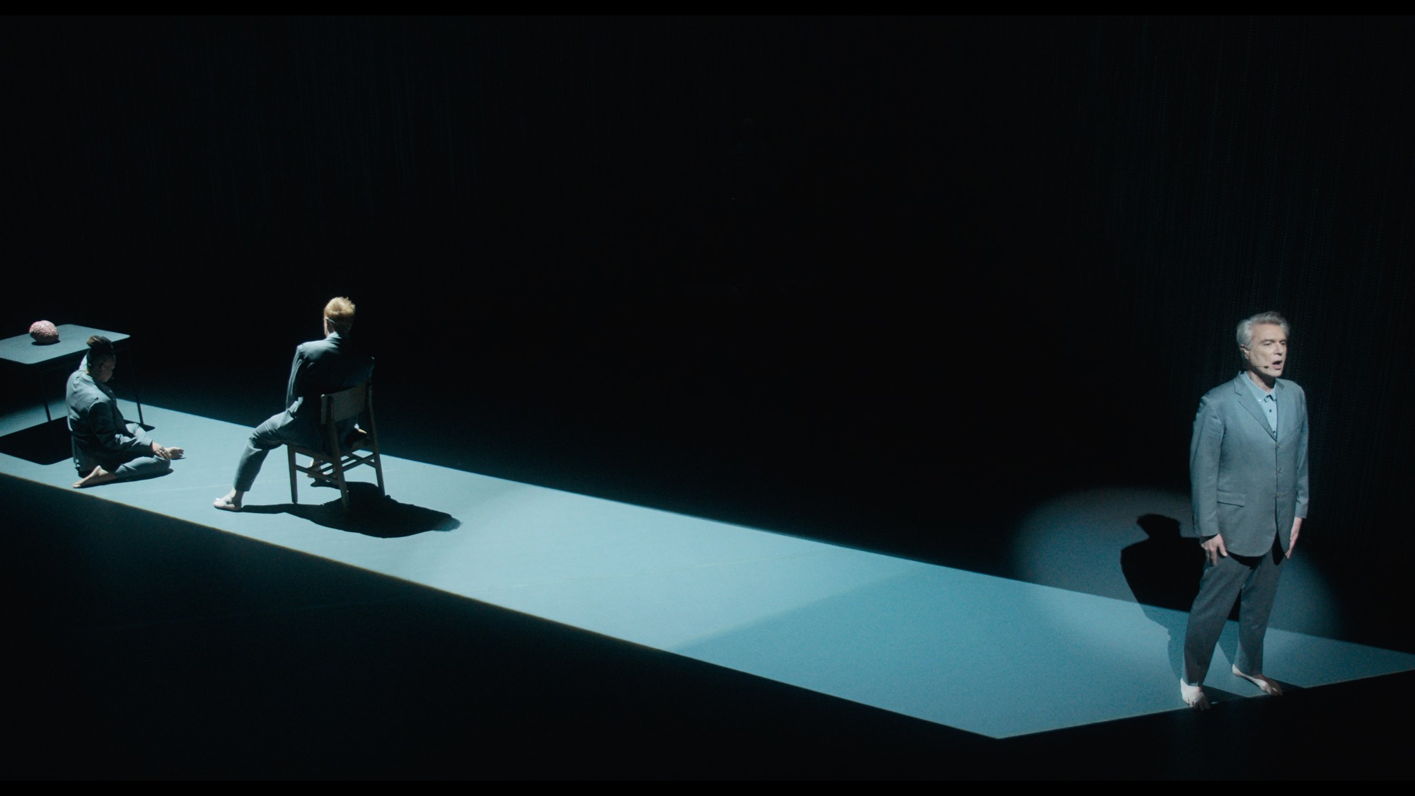 Screen capture from David Byrne's American Utopia