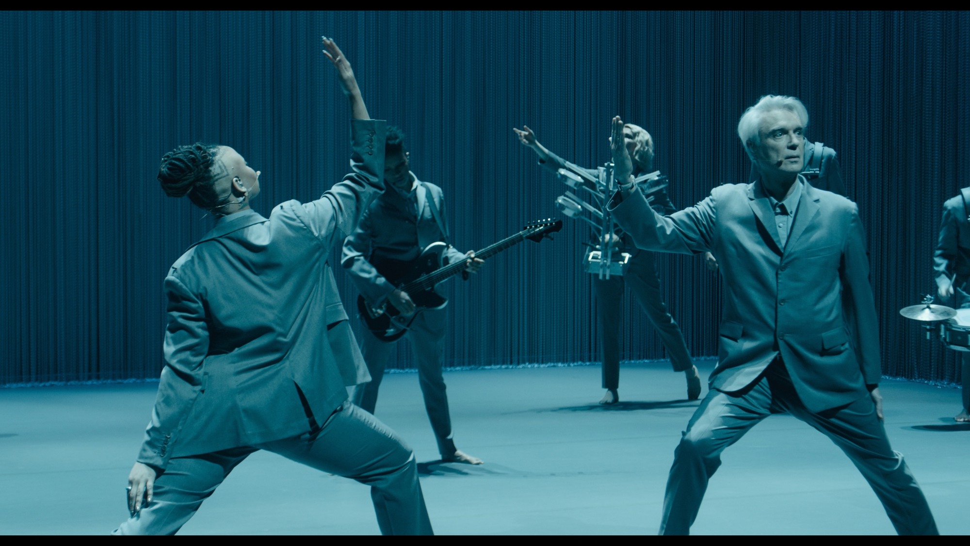 Screen capture from David Byrne's American Utopia