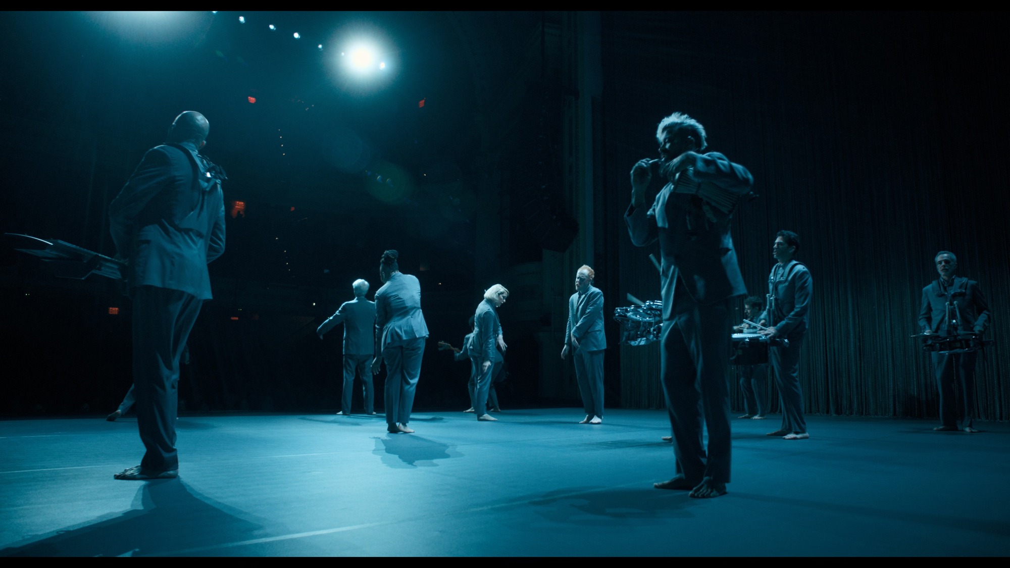 Screen capture from David Byrne's American Utopia