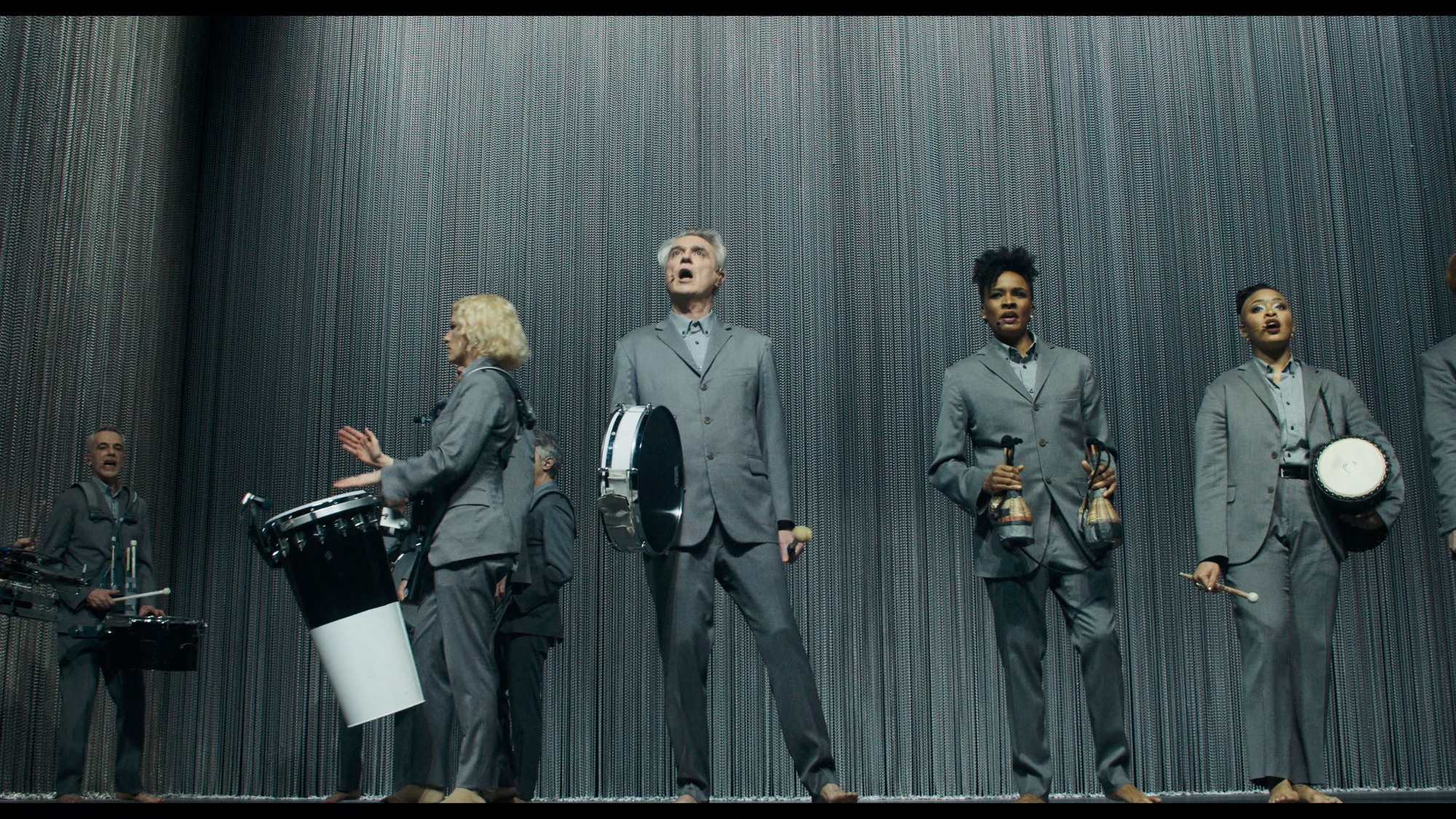 Screen capture from David Byrne's American Utopia