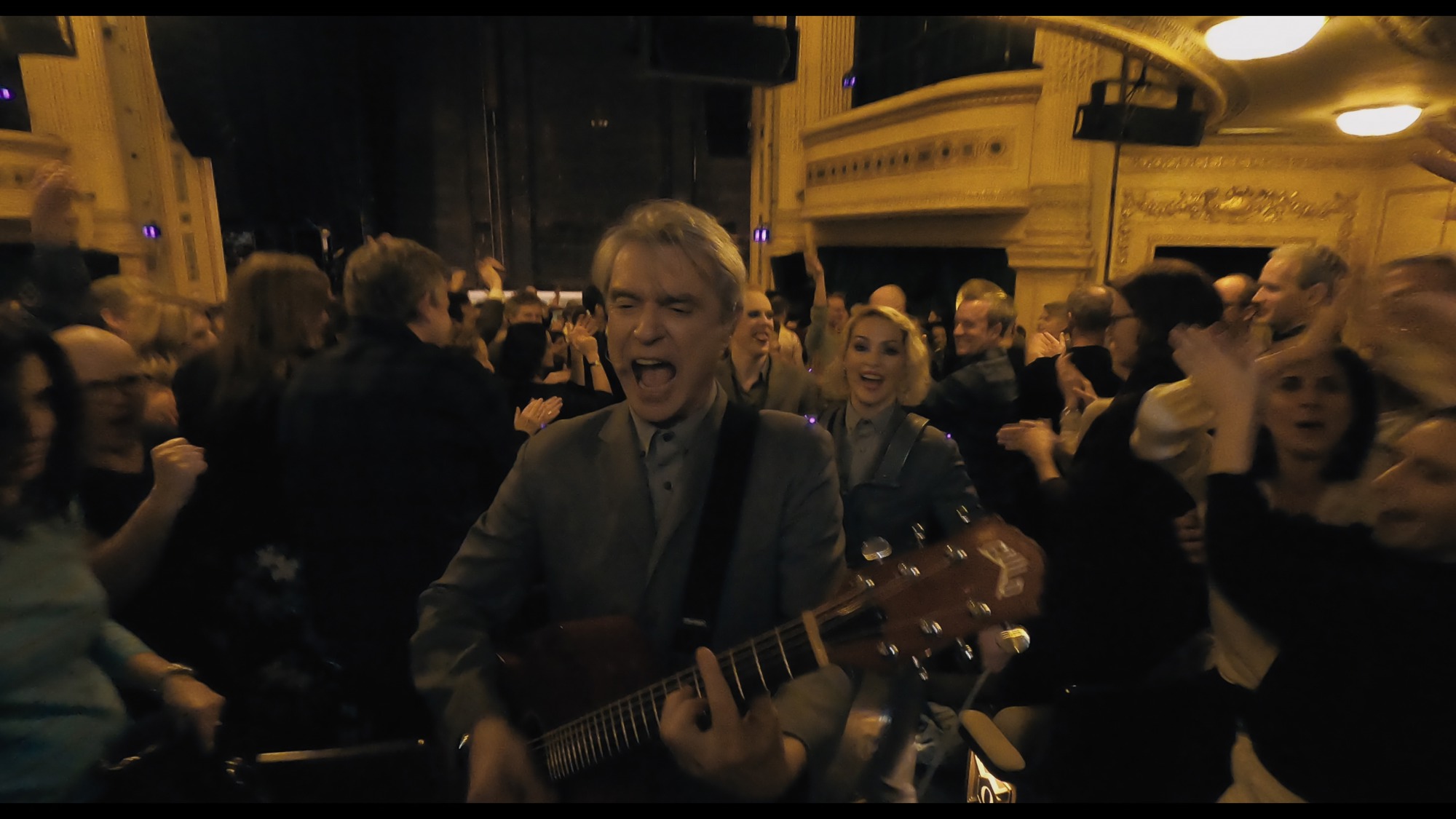 Screen capture from David Byrne's American Utopia