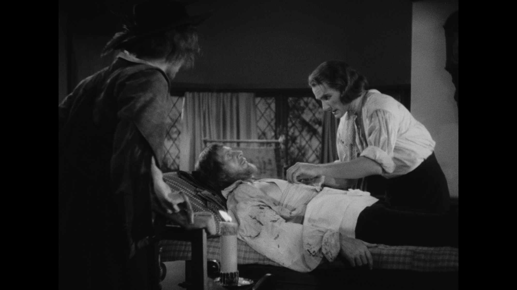 Screen capture from Captain Blood