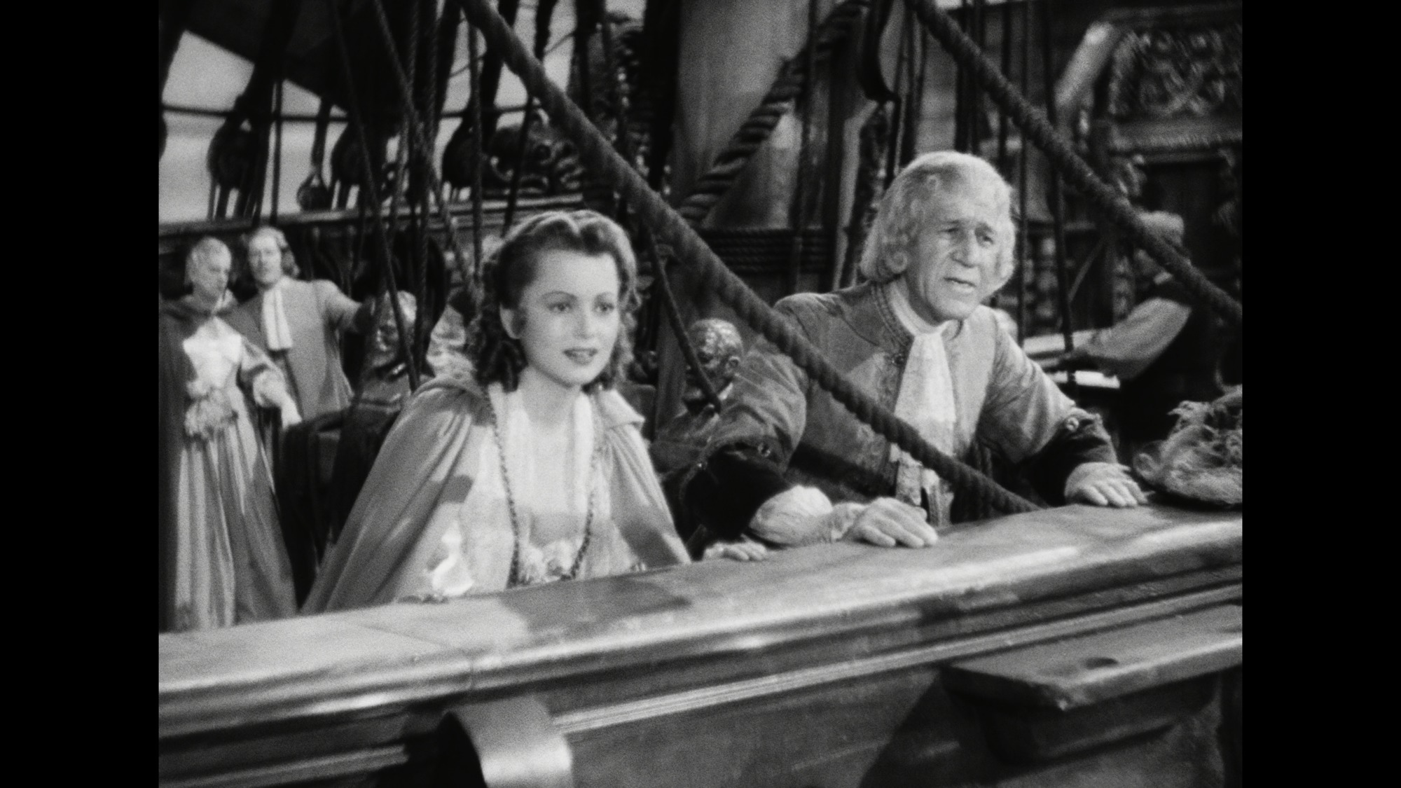 Screen capture from Captain Blood