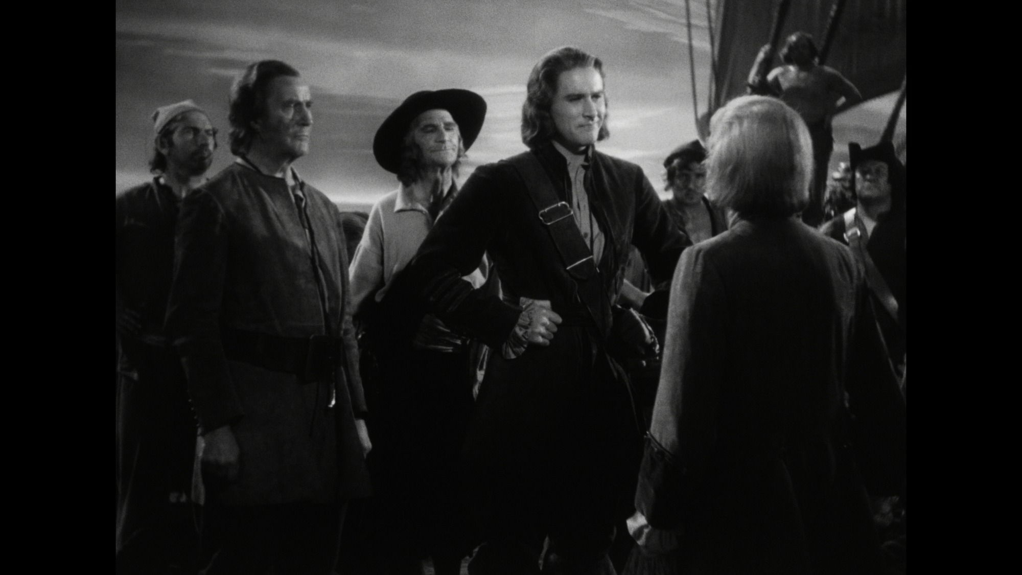 Screen capture from Captain Blood